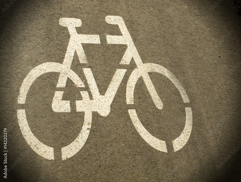 Bike sign Bike sign