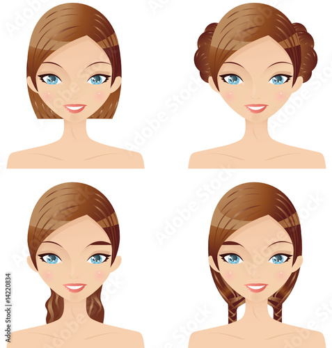 Set coupes de cheveux