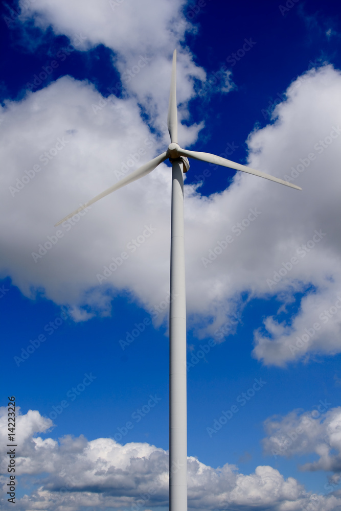 A windmill into the sky A windmill into the sky