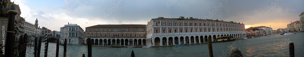 Tramonto veneziano panoramico