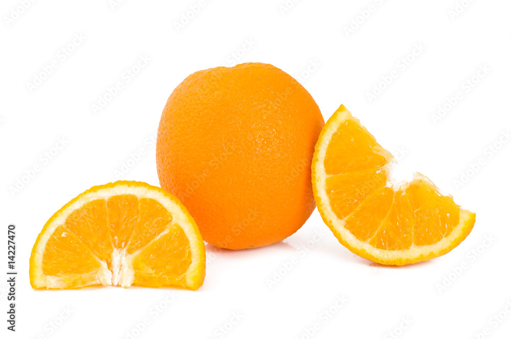 Fototapeta premium Oranges isolated