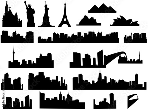 City skyline illustration