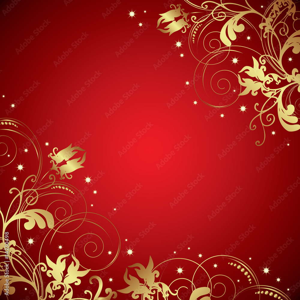 Floral background, vector illustration Floral background, vector illustration