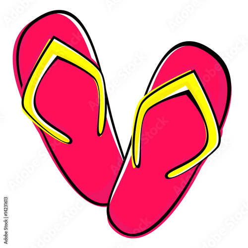 Rosy sandals