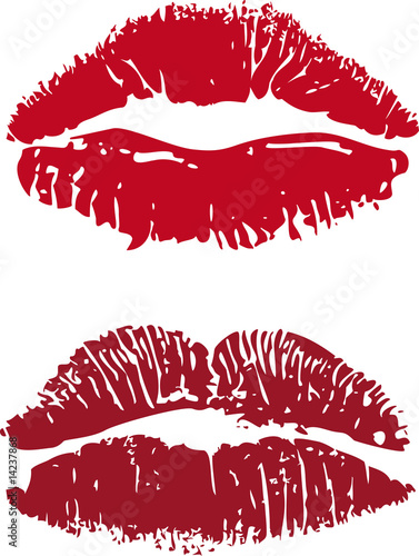 Lipstick Print