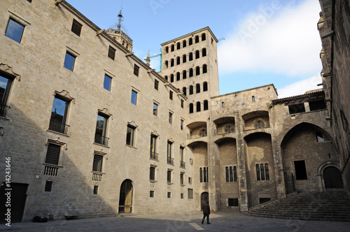 Photography Placa del Rei in Barcelona Spain