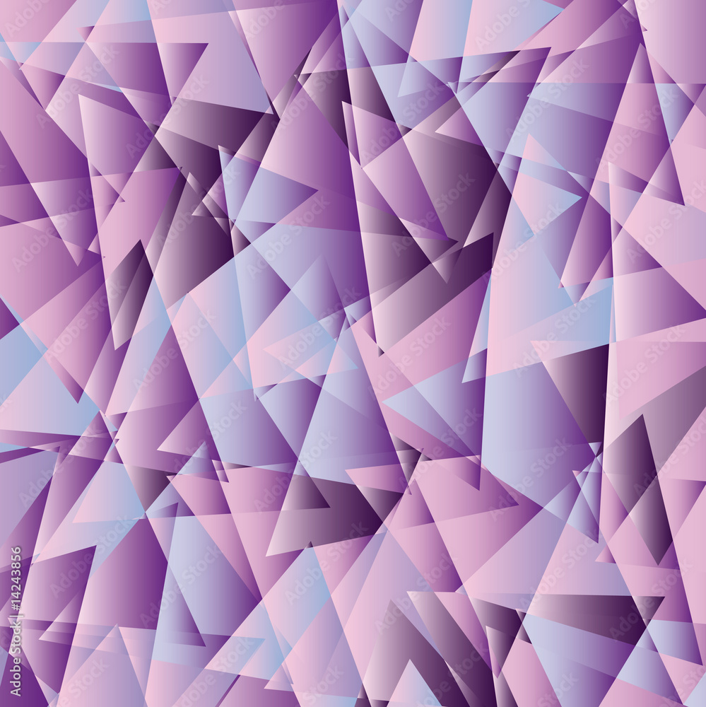 Obraz premium pearly colored triangle background fantasy