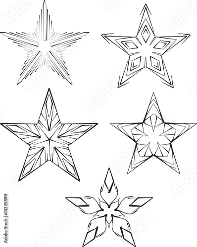 Set of stars