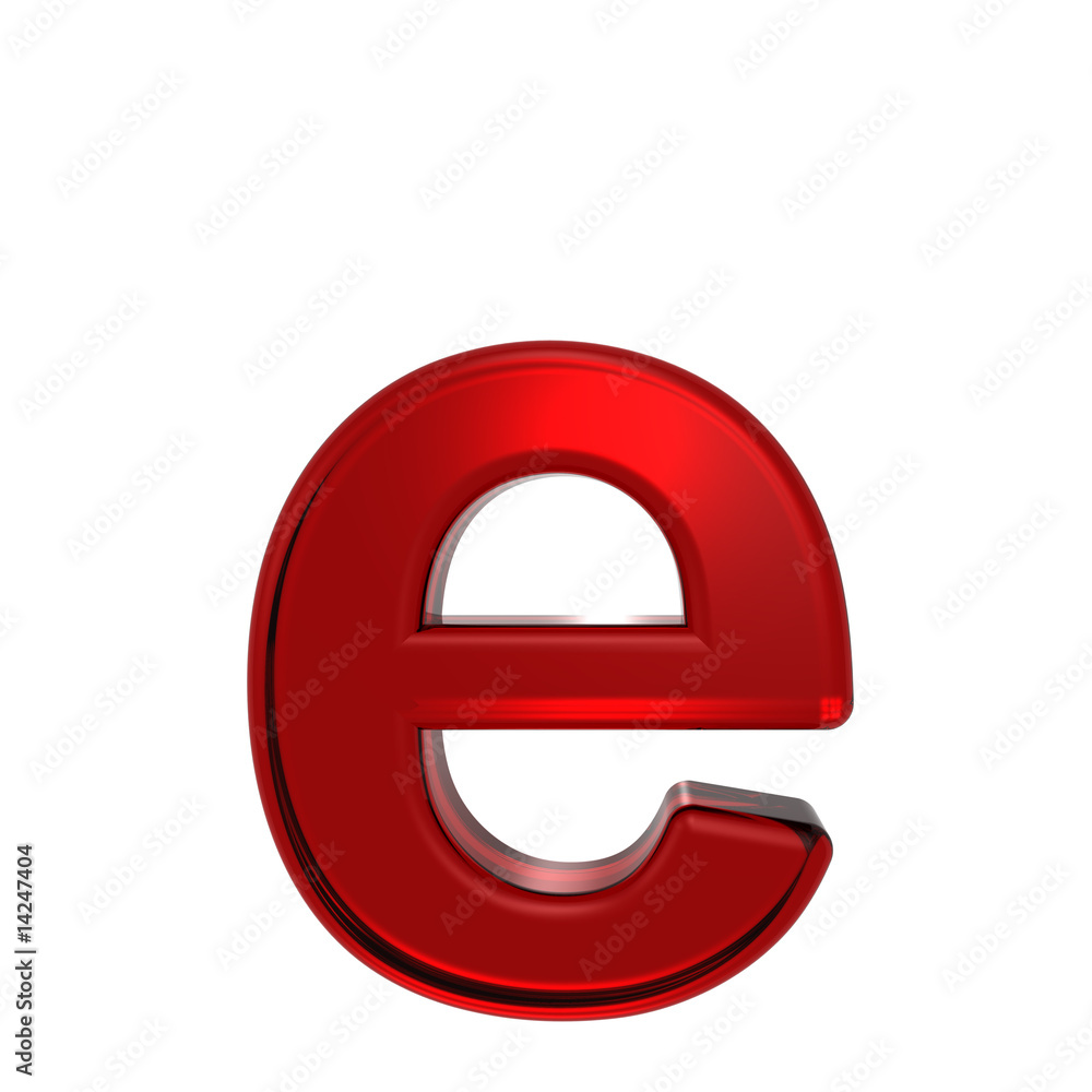 One lower case letter from ruby alphabet set One lower case letter from ruby alphabet set