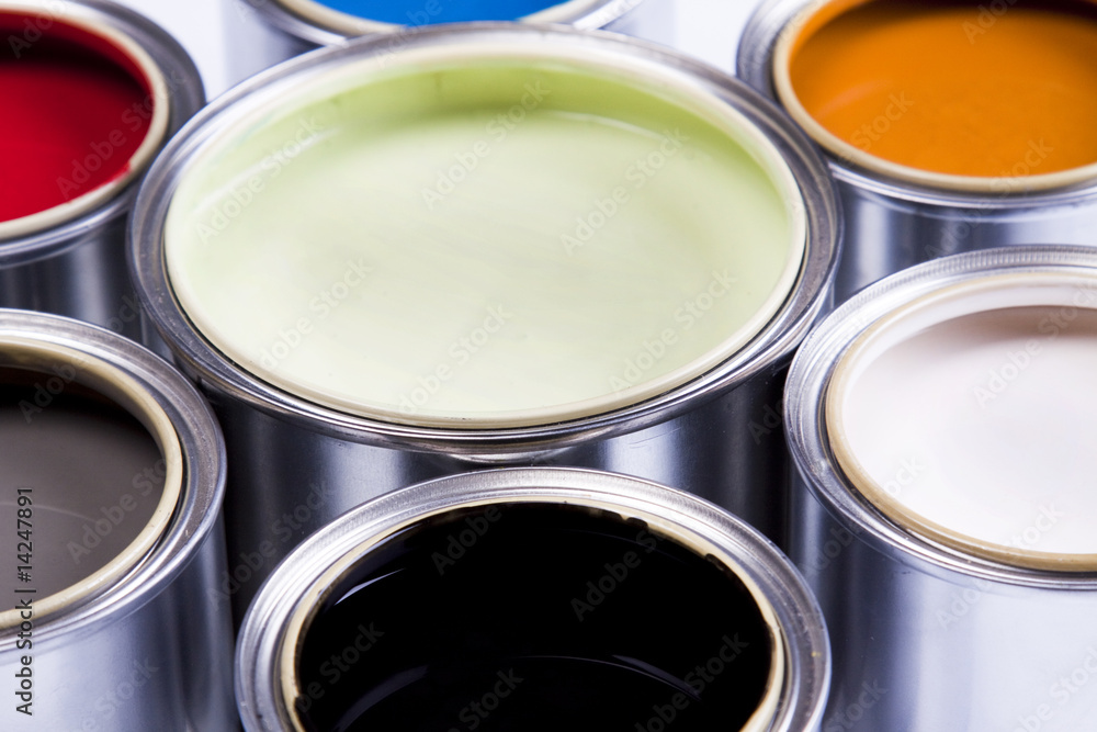 Deep colors of paint Deep colors of paint