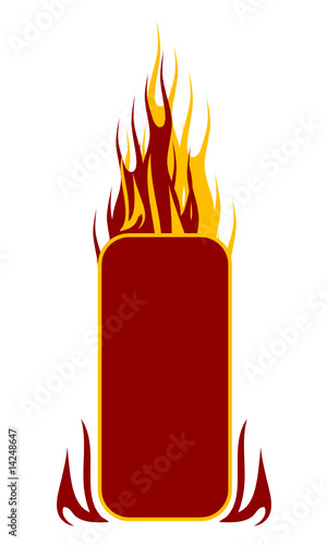 Fire banner