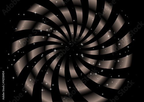 Fototapeta tunel spirala abstrakcja