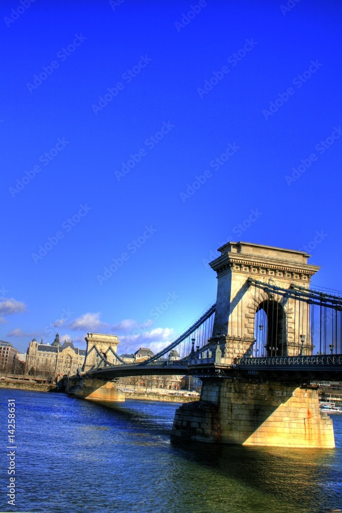Obraz premium Budapest - Marienbrücke - Ungarn / Hungary