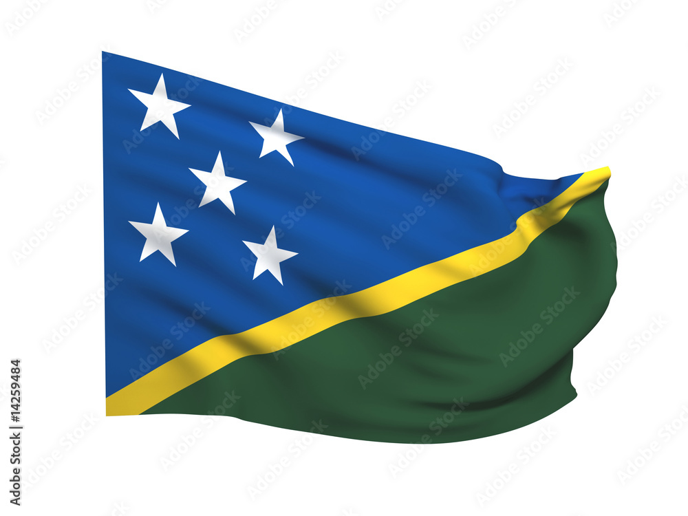 flag of solomon island flag of solomon island