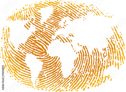 world fingerprint