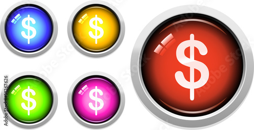 Dollar Buttons