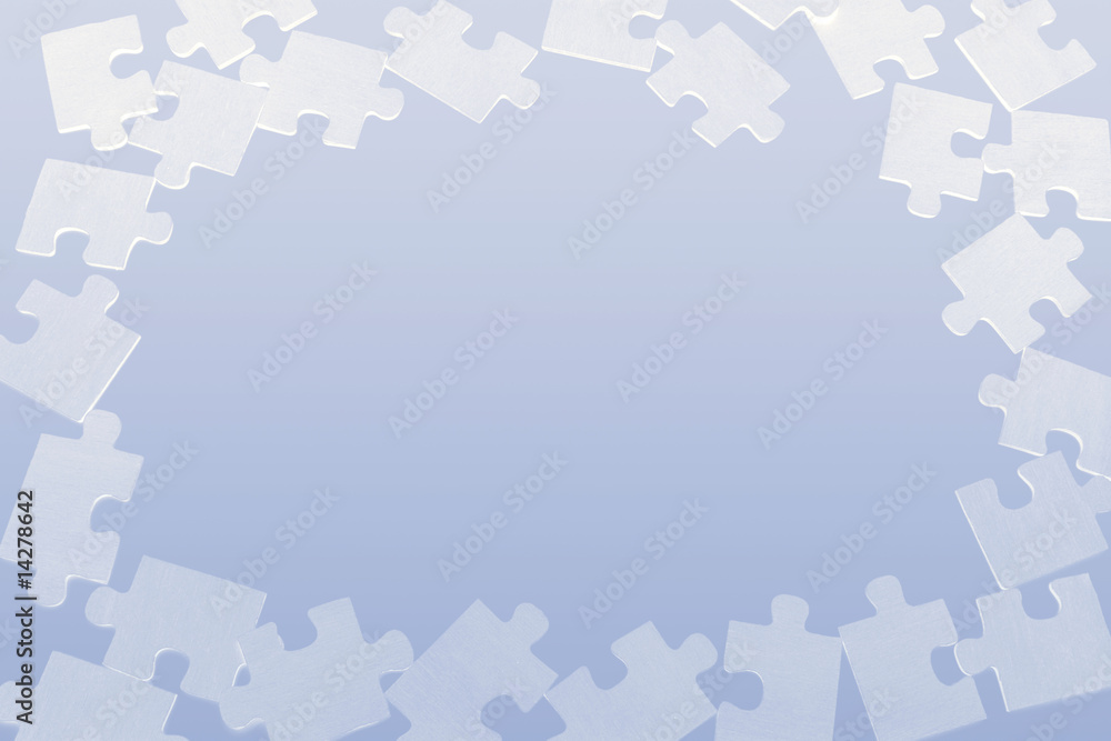 Fototapeta premium Jigsaw Puzzle Pieces