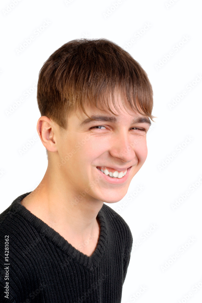 smiling teenager portrait smiling teenager portrait
