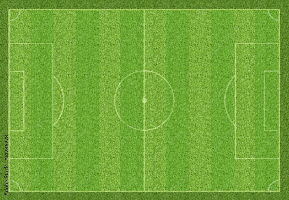 Obraz premium Fußballfeld
