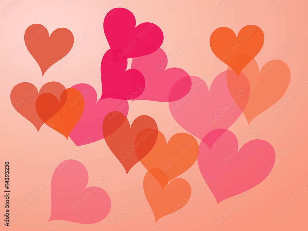 Hearts illustration