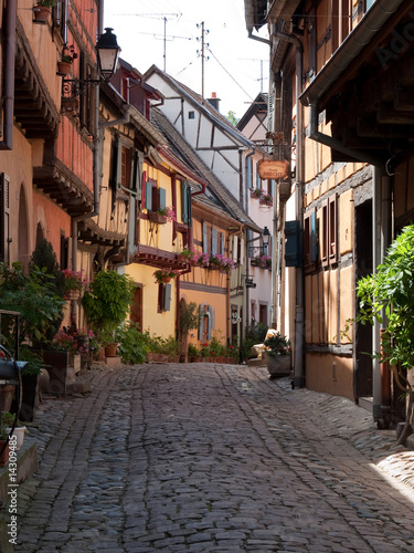 Ruelles du village alsacien