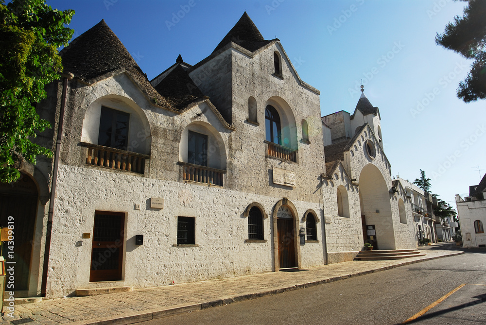 Chiesa di San Antonio - Rione Monti a Alberobello - Puglia