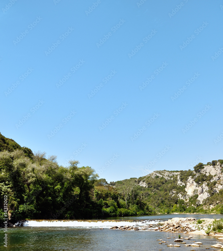 Rivière du sud de la France