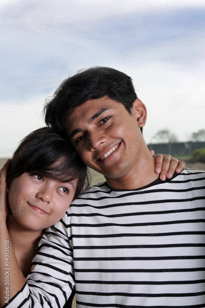 Fototapeta premium couple outdoor