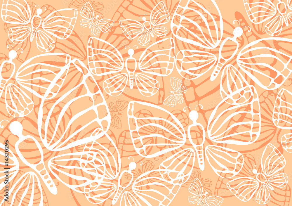 butterflies background