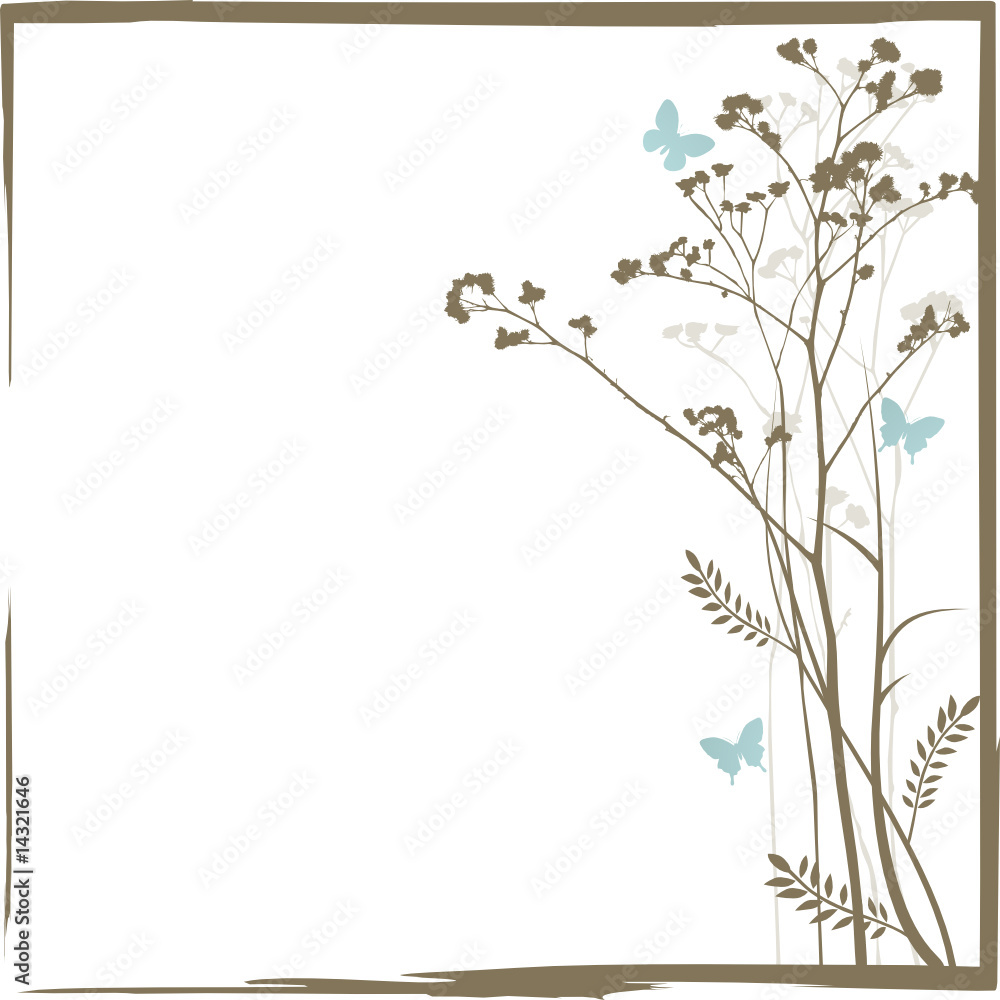 Grunge frame with a space for a text Grunge frame with a space for a text