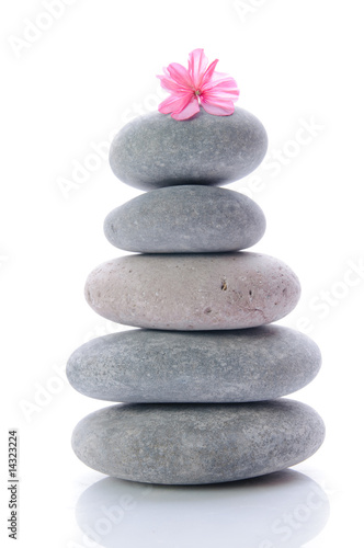 Massage gray stones