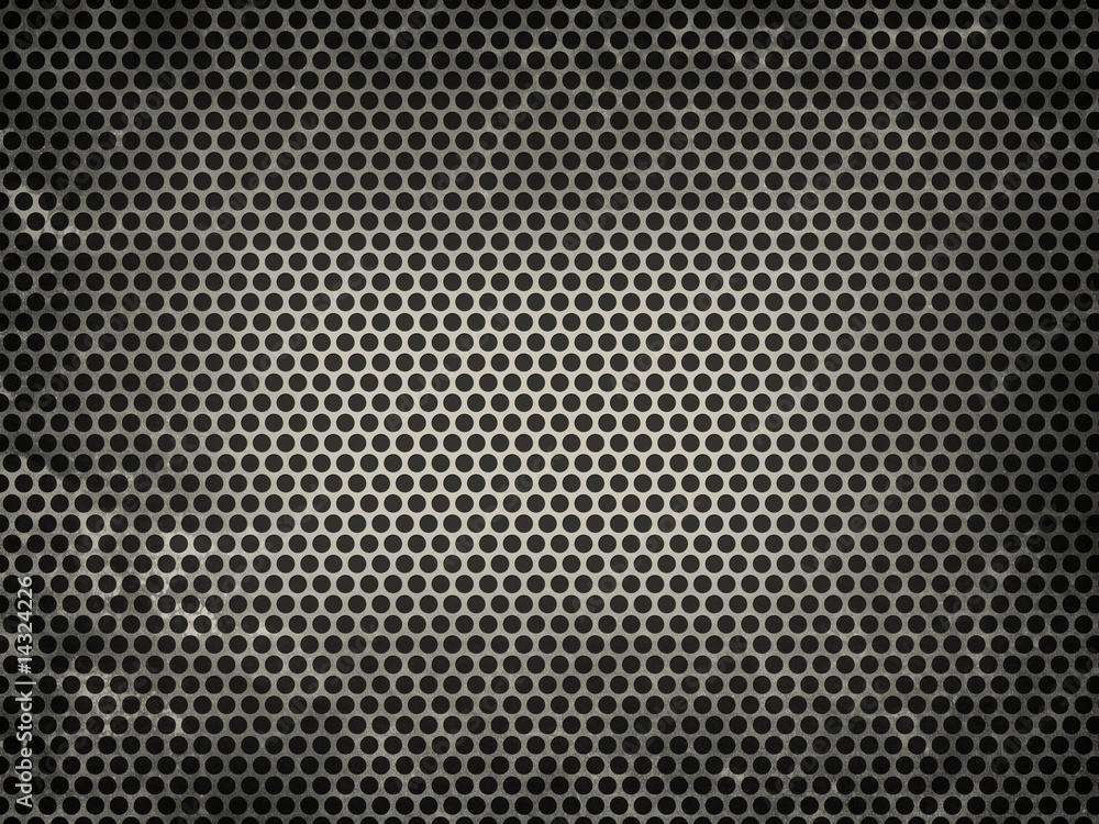 Textured metal grid Textured metal grid