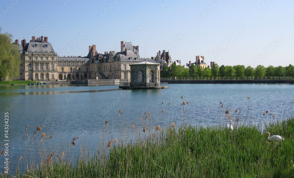 Fototapeta premium vue sur le chateau