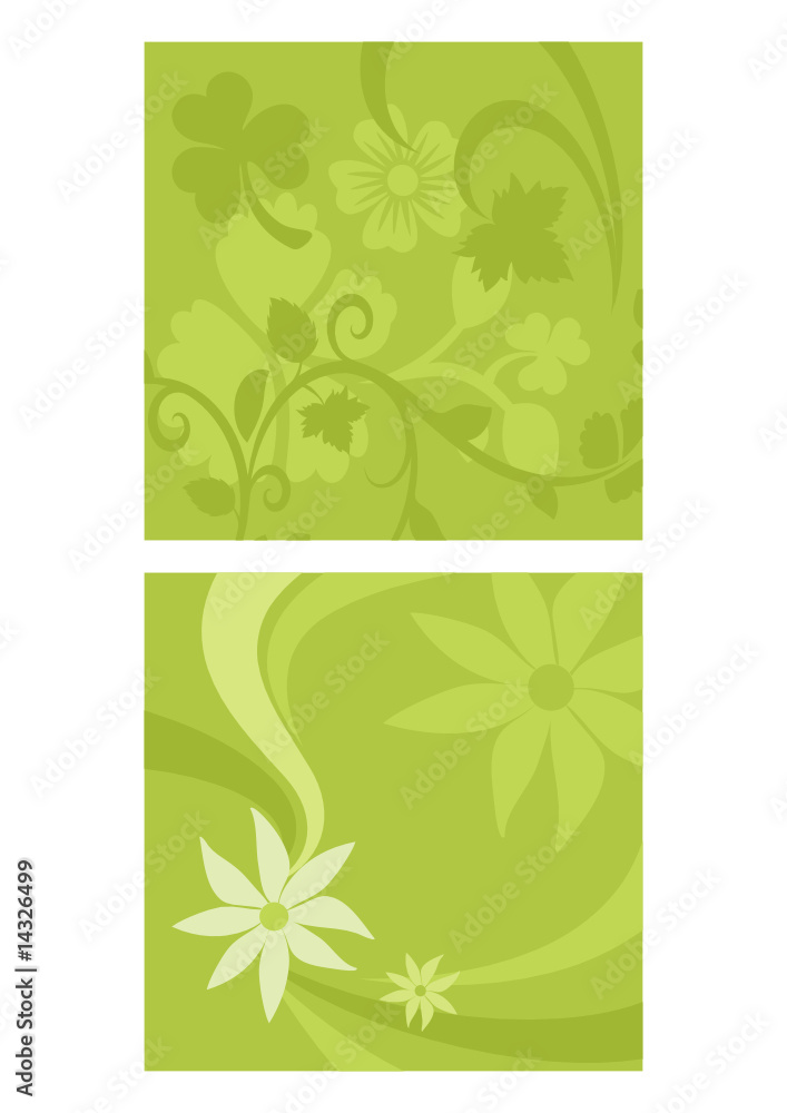 foliage background, vector illustrations