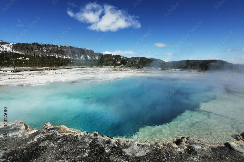 Misty Hot pool