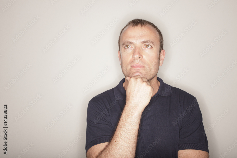Thinking man Thinking man