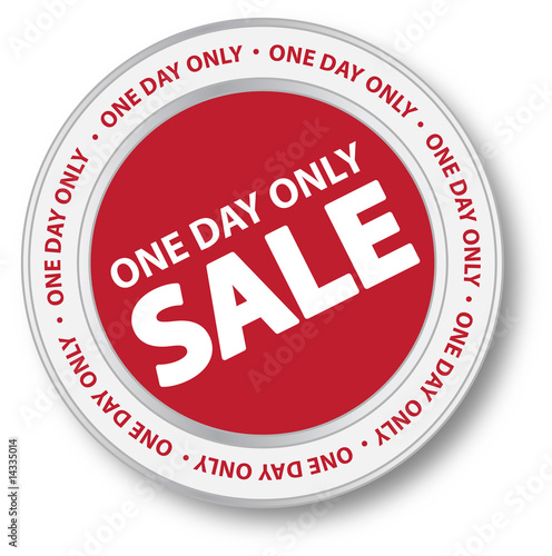 One Day Only Sale Button