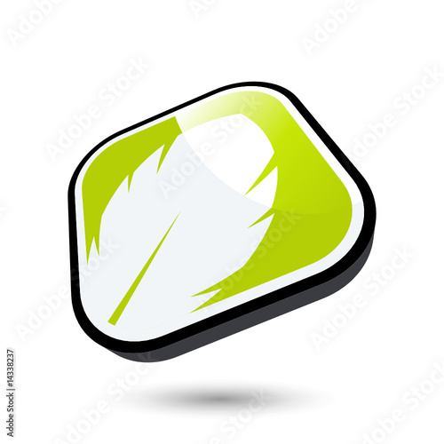 ökologie business blatt symbol