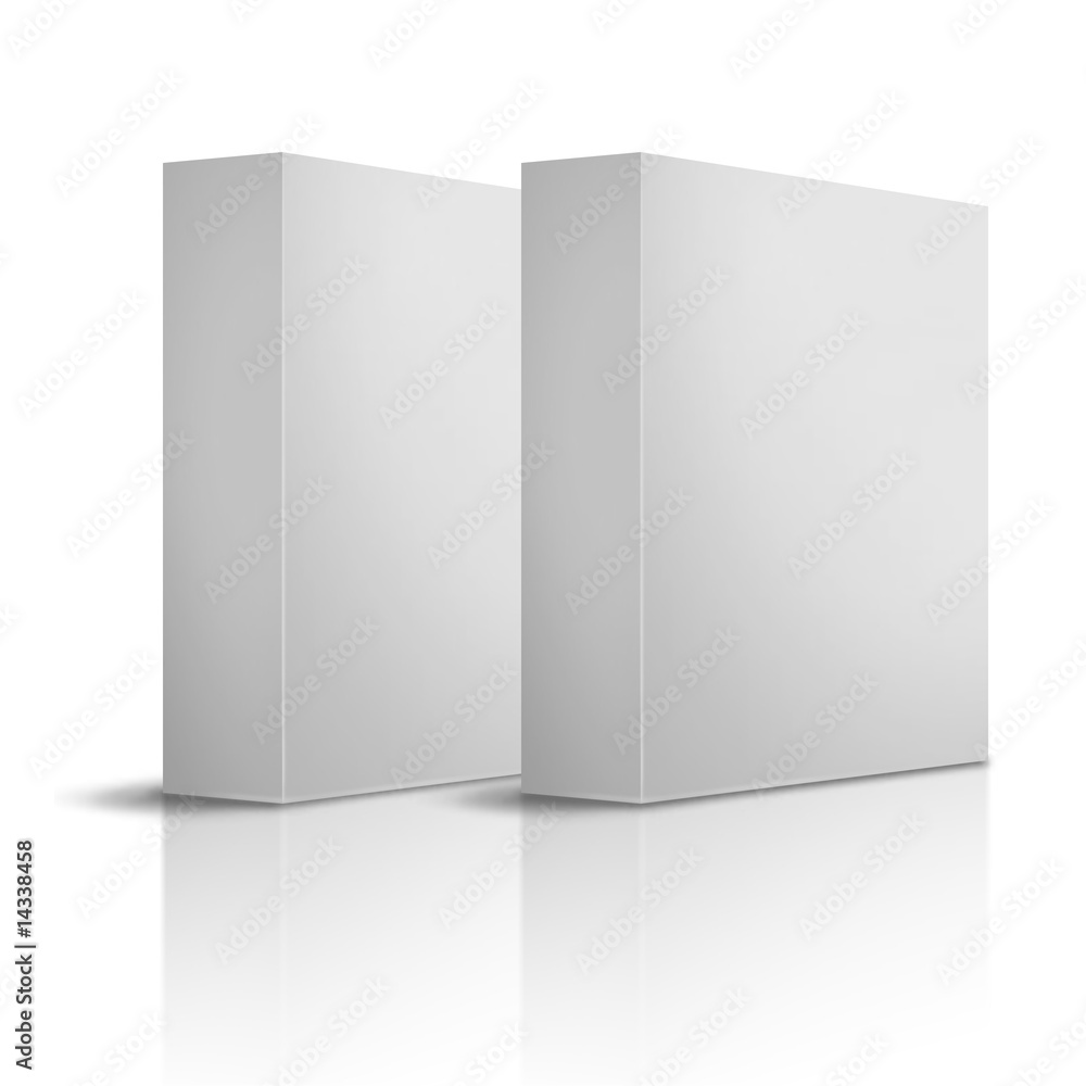 Generic Box of items for sale at retail Generic Box of items for sale at retail