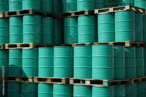 Billede på lærred oil barrels