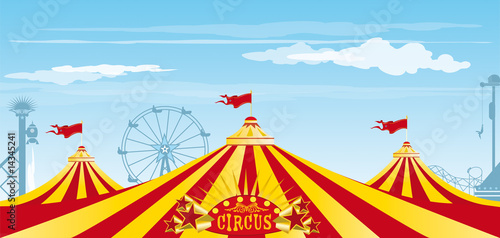 big top on the sky