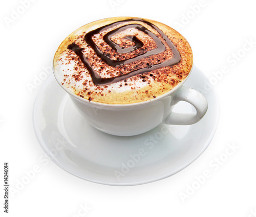 Kaffe-Tasse mit Muster