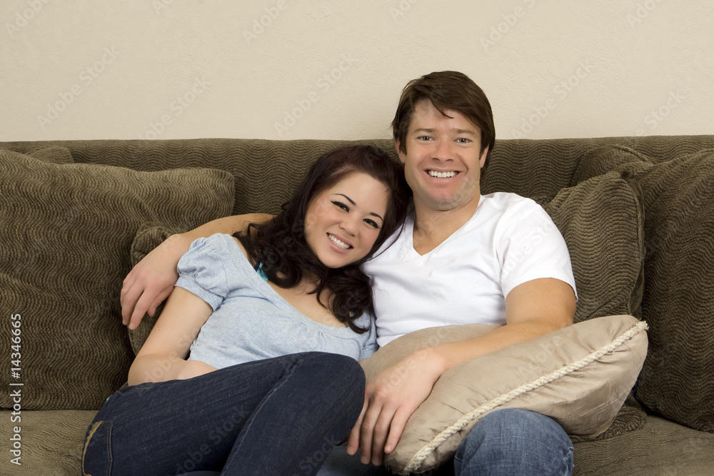 couple on couch