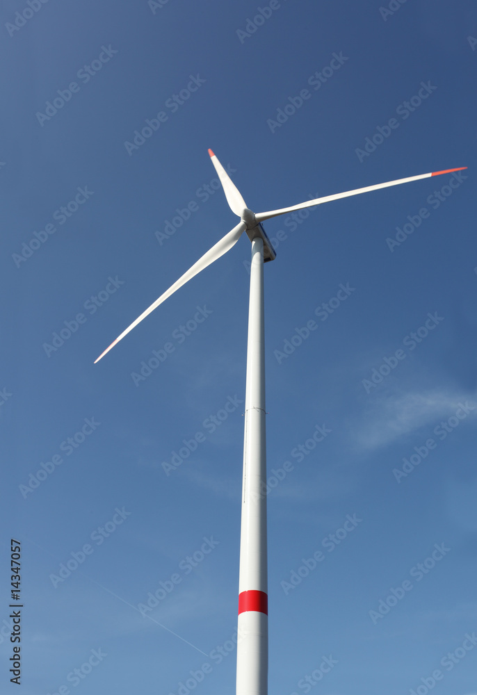 Windrad für Windenergie