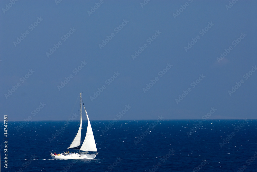 Fototapeta premium SAILING BOAT