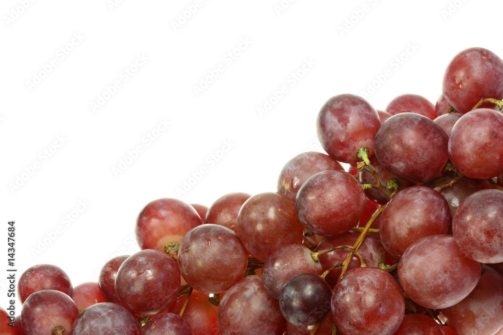 Red grapes. Red grapes.