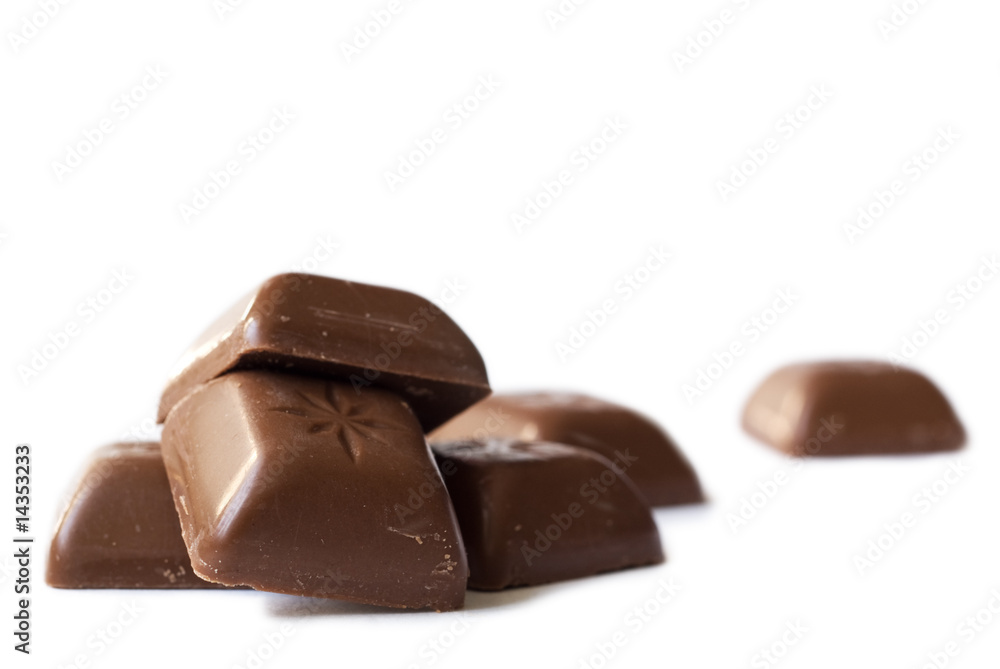 Chocolate blocks Chocolate blocks