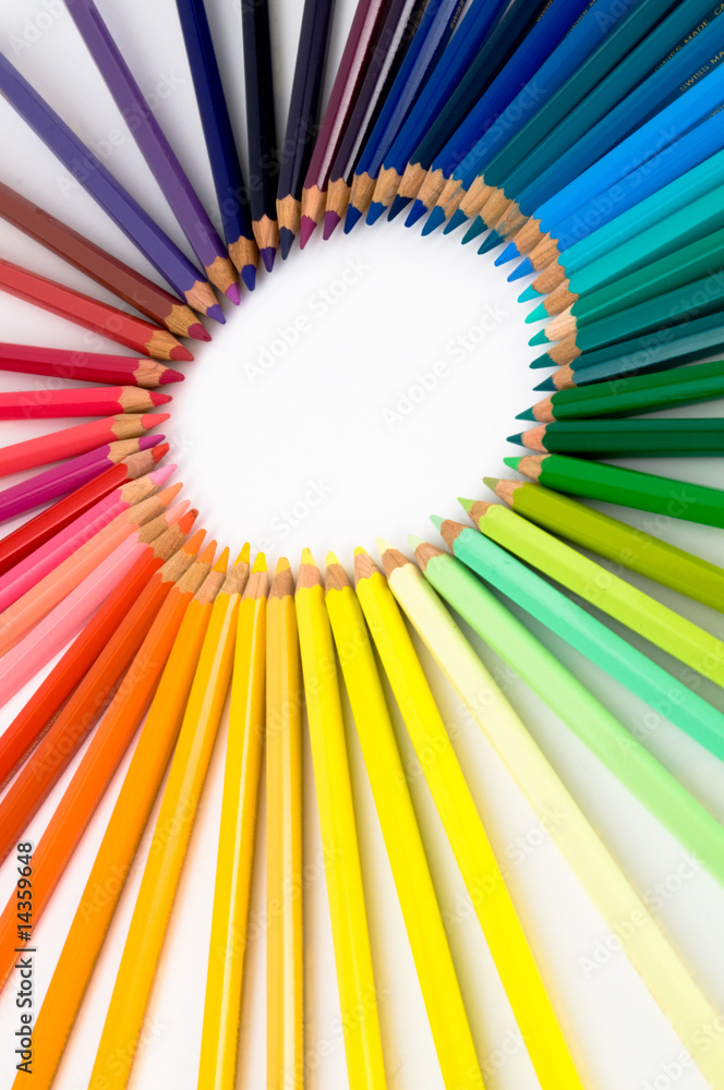 Obraz premium Viele Buntstifte