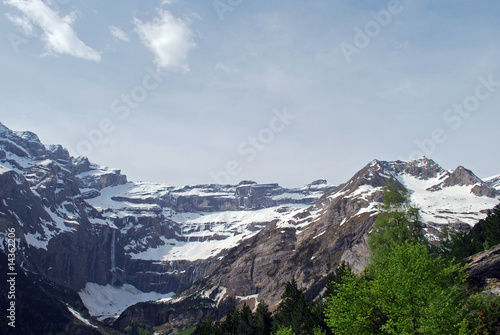 Cirque de Gavarnie enneigé