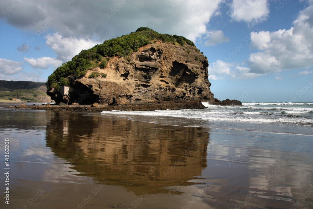 New Zealand beach - Te Henga near Auckland